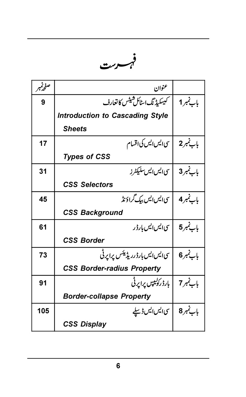 کیسکیڈنگ اسٹائل شیٹس - CSS