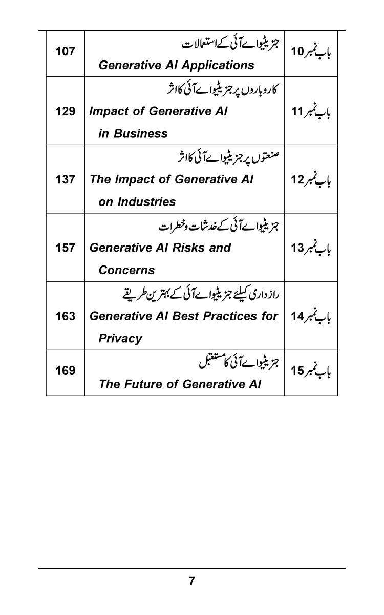 Generative AI - جینریٹو اےآئی